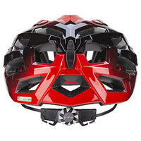 1 x RAW Customer Returns uvex race 7 - safe performance helmet for men and women - individual size adjustment - extra impact protection - black red - 51-55 cm - RRP €69.95