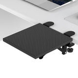 1 x RAW Customer Returns OUGIC Ergonomic Desk Extension 24 x 23 cm Punch-Free Clamp Foldable Keyboard Drawer Desk Mount Armrest Storage Computer Elbow Arm Support - RRP €39.34