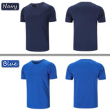 1 x RAW Customer Returns Cimic Pack of 5 Sports T-Shirts Men s Functional Shirt Sports Shirt Men s Short Sleeve T Shirt Breathable Training Shirt Men Fitness Gym Running Shirt Hiking Shirt Men Set 510-Black Grey Green Navy Blue-S  - RRP €38.35