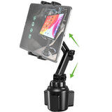 1 x RAW Customer Returns Cuxwill cup holder car tablet holder for 4-13 iPad equipment, car cup holder, drinks tablet holder cell phone holder for iPad Pro 12.9 10.5 9.7 Air Mini, Samsung Tab, Kindle Fire, iPhone - RRP €33.99