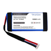 1 x RAW Customer Returns AUVTKALL Replacement Battery for Boombox JEM3316 JEM3317 JEM3318 GSP0931134 01 7.4V 10000mAh - RRP €40.33