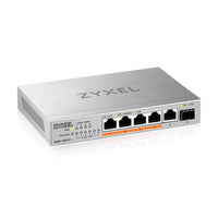 1 x RAW Customer Returns Zyxel 5-Port 2.5GbE Unmanaged PoE Switch with 1 Port 10G SFP  - RRP €125.47