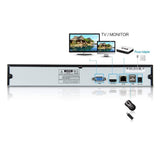 1 x RAW Customer Returns Seculink 16-Channel 4K 8MP Cloud NVR Network Video Recorder 3840x2160P H.265 Compression P2P Remote Control Motion Detection - RRP €65.53