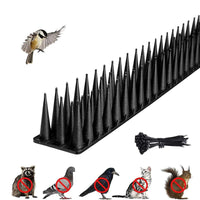 1 x RAW Customer Returns Wivico bird repellent spikes pigeon repellent balcony bird protection 1.72m 43cm x 4pcs. pigeon protection cat spikes pigeon spikes pigeon scarer cat scarer for cats, martens, pigeons, fences, windowsills, roofs brown - RRP €26.4