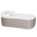 1 x RAW Customer Returns Inflatable Foldable Bathtub for Adults The Shower 168x76x68cm Bathtub Foldable for Ice Bath Freestanding Bathtub for Adults Hot Spa with Pump - RRP €149.99