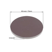 3 x Brand New sourcing map 30pcs Sandpaper Velcro Sanding Disc Sanding Sponge Wet Dry for Car Wood Drywall Metal Brown Corundum 2000 Grit 3 Inch - RRP €53.97