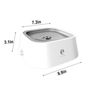 6 x Brand New WOOLUCK Pet Floating Water Bowl, 1L, Non-Drip Dog Water Bowl, Non-Wet Beard Non-Drip Water Bowl - RRP €108.0