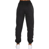 1 x RAW Customer Returns amropi Tracksuit Women s Pullover Sweatshirt and Jogging Bottoms Warm Fleece Clothing Set Black, S  - RRP €36.47