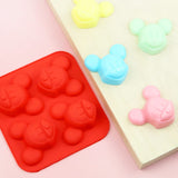 1 x RAW Customer Returns Funwaretech Cute Chocolate Molds Mickey  - RRP €20.4