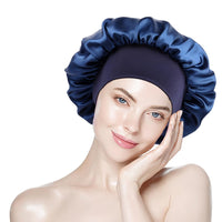 2 x Brand New WOIRROIP silk bonnet sleeping cap, sleeping cap silk silk curls breathable silk sleeping cap, satin bonnet sleeping cap for women and girls - RRP €55.2