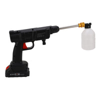 1 x RAW Customer Returns Yunseity Cordless Pressure Washer Gun, 600W High Performance Batteries 18V 21V, 350PSI, Portable Cordless Pressure Washer, for Car Washing, Flower Watering, Etc EU Plug  - RRP €48.25