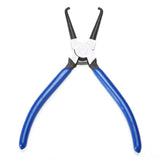 1 x RAW Customer Returns Joint Clamp Pliers Fuel Filter Hose Pipe Buckle Removal Brake Caliper Carbon Steel Fits for Car Auto Vehicle Tools Blue  - RRP €11.8