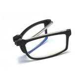 1 x RAW Customer Returns KoKoBin Folding Reading Glasses, Anti-Blue, for Men and Women, with Hard Case, Folding Reading Glasses, Black, 2.5 1er Pack  - RRP €58.8