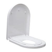 1 x RAW Customer Returns Fanmitrk toilet lid with child seat, family toilet seat with automatic lowering, toilet lid installation from above, toilet seat with quick release function - RRP €40.63