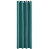 1 x RAW Customer Returns PONY DANCE Opaque curtains living room - 1 piece H 240 cm x W 140 cm thermal curtain against cold and heat curtains children s room boy blackout curtain eyelet curtain, teal blue - RRP €24.23