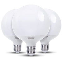 1 x RAW Customer Returns Aigostar LED E27 18W light bulb lamp warm white 3000K 1840 lumen beam angle 180 degrees G120 light bulbs drops large bright energy saving 3 pack - RRP €28.56