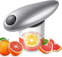 1 x RAW Customer Returns Can Opener Electric, Automatic Electric Can Opener at the Push of a Button, No Sharp Edges, Food-Safe Electric Can Opener for Arthritis Patients, Silver - RRP €19.15