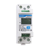 1 x RAW Customer Returns CHINT DDSU666-CT Single phase DIN35mm electronic intelligent energy meter, electricity meter 1.5 6 A with current transformer connection, with RS485 interface, compliant with Modbus RTU, MID certificate - RRP €64.33