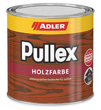 1 x RAW Customer Returns ADLER Pullex wood paint - opaque weatherproof paint for renovation and new painting with protection against blue stain and mould - RAL8011 nut brown 750ml - RRP €29.64