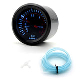 1 x RAW Customer Returns FUVOYA Universal 2 52mm Bar LED Light Pressure Turbo Boost Gauge Meter DC 12V Digital Turbo Gauge Boost Meter Pointer Kit - RRP €27.12