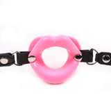 1 x RAW Customer Returns OnundOn Gag Mouth Extreme Silicone Mouth Gag Ring Ball Gag BDSM Gag Leather Ball Gag Mouth Penis Gag Woman Sex SM Mouth Gag Pink  - RRP €13.03