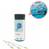 1 x RAW Customer Returns Pool PH test strips, Bekasa 16 in 1 water tester drinking water with 100 test strips for tap water, water quality test for total hardness, free chlorine, iron, copper - RRP €26.4