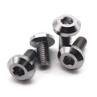 1 x Brand New Lobamop 4 Piece M6 Screw for Bicycle Motorcycle Disc Brakes Hexagon Connector Modification Screws M6X 15Mm - RRP €36.0