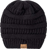 4 x Brand New REDESS Slouchy Beanie Hat for Men and Women Winter Warm Chunky Soft Oversized Cable Knit Hat - RRP €75.96