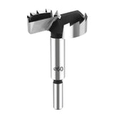 1 x RAW Customer Returns HPHOPE Professional Forstner drill 60mm for wood, Forstner bits 60mm, length 90mm, drill bits with round shaft - RRP €18.14