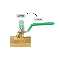 1 x RAW Customer Returns sourcing map 1 set ball valve shut-off valve, 19mm hose barb to 19mm hose barb, pipe fittings 90 degree operating handle, brass valve with hose clamps and thread sealing tape - RRP €17.14