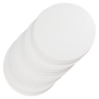 1 x RAW Customer Returns ZEONHEI 50 pieces 25 cm cake board, 1 mm stable cake plate cake board round white, cake drum for presentation of cakes, tarts, bread, pastries - RRP €25.99