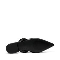 1 x Brand New DREAM PAIRS Women s Fashion Pointed Toe Flat Mules Women s Pumps Slippers SDML2213W-E Black Size 38 EUR  - RRP €51.6