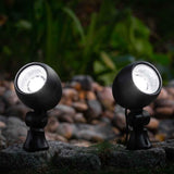 5 x Brand New Solar Powered Outdoor Garden Spotlights, Spherical 2 Pack  - RRP €234.15