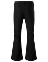 1 x RAW Customer Returns JOGAL Flared Pants, Men, 70s, Carnival, Disco, Flared Trousers, Black, L - RRP €40.33