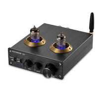 1 x RAW Customer Returns Tube amplifier with Bluetooth - Nobsound 50W 50W dual-channel power amplifier with 3.5mm jack stereo L R RCA input, TPA3116 Class D HiFi amplifier digital audio amplifier - RRP €89.99