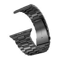 1 x RAW Customer Returns ARTCHE Bracelet Compatible with Apple Watch Bracelet 49mm 45mm 44mm 42mm, Stainless Steel Metal Watch Strap Replacement Bracelets for Apple Watch Ultra 2 Ultra, iWatch Series 9 8 7 6 SE 5 4 3 2 1 - Black - RRP €20.49