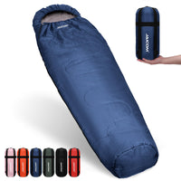 1 x RAW Customer Returns JAICOM Sleeping Bag - 3 Seasons Ultralight Mummy Sleeping Bag 800g , Sleeping Bag Small Pack Size Adults - Outdoor, Camping, Trekking, Indoor - RRP €29.99