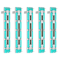 1 x RAW Customer Returns 5pcs Slide Potentiometer 75mm Mixing Fader B10K Dual Channel Straight Slide Mixer Fader Dual Channel Multi-Purpose Straight Sliding Potentiometer B10K - RRP €11.46