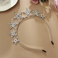 4 x Brand New Star headband,star headband,headbands,bridal headbands,hairband sparkling stars,tiara,rhinestone headbands,wedding party,fashionable daily headbands for women and girls - RRP €72.0