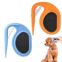 13 x Brand New Pet Knot Comb, Knot Comb for Cats, Removes Dogs with Acute Blades, Pet Grooming Brush Eliminates Matting and Knots, 2 Pack Blue Orange  - RRP €155.87