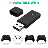 1 x RAW Customer Returns sevkumz Xbox One Wireless Adapter for Xbox Controller on PC Windows 10 11 8 8.1 7 USB Wireless Gaming Receiver Adapter Compatible with Xbox One X, Xbox One S and Elite Series Controller - RRP €39.0