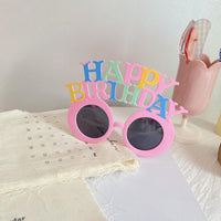 13 x Brand New Party Glasses Quirky Glasses Birthday Party 4 Pieces Hawaiian Tropical Sunglasses, Halloween Glasses Costume Party Sunglasses for Beach Halloween Theme Decoration, Party Accessories, Photo Prop - RRP €172.38