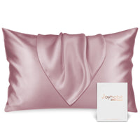 1 x RAW Customer Returns Joyhabit silk pillowcase 40x80, 100 organic mulberry silk from nature, lotus, soft and breathable for skin protection, freedom from sweat while sleeping - RRP €25.99