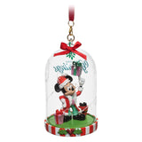 1 x RAW Customer Returns Disney Store Mickey Mouse - Christmas glass decoration piece - RRP €19.6