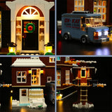 1 x RAW Customer Returns Led Light Set Compatible with Lego Home Alone,Sound Version Game Music Decoration Lighting Set Compatible with Lego 21330 Ideas Home Alone Creative Toy Lights -No Model - RRP €69.98