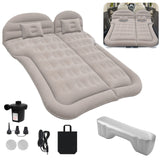 1 x RAW Customer Returns Car Air Mattress SUV Inflatable Mattress with Pump MPV Air Bed Camping Car Cushion Thicker Back Seat Air Mattress with Two Pillows For Camping Travel Backyard Beach - RRP €60.49