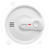 1 x RAW Customer Returns X-Sense smoke detector networked, 10 year battery, fire detector networked with a transmission range of over 250 m, SD20-W, set of 1 - RRP €28.22