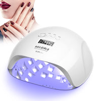 1 x RAW Customer Returns Nailgirls LED UV Lamp Nails, 150W Nail Lamp 4 Timer Auto Sensor - RRP €20.4