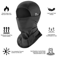 2 x Brand New mizikuu Balaclava Winter Ski Mask Knitted Windproof Thermal Balaclava Breathable Face Mask Face Cover for Men and Women Outdoor Sports Cycling, Skiing, Motorcycle, Bicycle - RRP €55.2