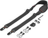 1 x RAW Customer Returns SMALLRIG Universal Camera Shoulder Strap, Adjustable Shoulder Strap from 110cm to 160cm with Quick Release Plate Rapid Link Connector for DSLR Cameras - 2428 - RRP €48.99